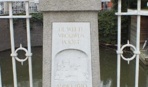 Wittevrouwensingel, brugpijler t.o. nr 44 Hoek Wittevrouwensingel Biltstraat_geplaatst (2)